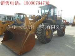 Jiuquan sale 11 August into a new five tons temporary workers LG956L loader, used Hitachi 75 digging machine, cheap