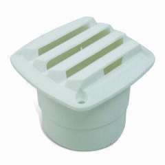 Plastic Hose Vent, Made of Injection-molded ABS Plastic, Available in Black and White Colors