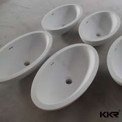 ตารางพื้นผิวของแข็งหินเรซิ่น Undermount อ่างล้างจาน (161,213)