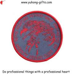 Runde Form Stickerei-Patch f&uuml;r Garment (YH-EB019)