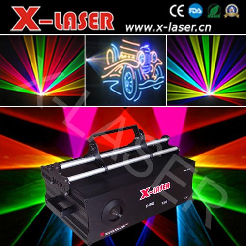 Analog Modulation 5W RGB Full Color Animation Laser Light Equipment | X- Laser Technology (HK) Co., Ltd.