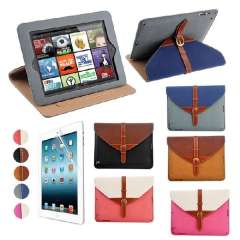 New Fashion Ceinture Porte Boucle Style de Housse en cuir pour iPad 2 3 4 + Protecteur d'&eacute;cran Juste pour vous