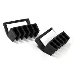 تثبيت العالمي لسطح المكتب اثنين من الصلب المشبك / إدارة الكابلات / اللفاف