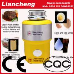 мусора производитель утилизации отходов Mulcolor из нержавеющей стали Быстрая замок Металл Wiredrawing и полированный воздуха переключателями