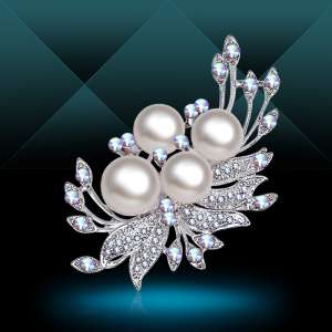 Lidi Kana | fashion imitation pearl brooch female corsage Korean pin | shawl buckle send her mother to send his wife accessories