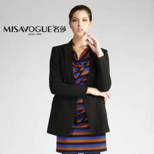 Name of the new spring and summer 133S037 classic vertical straight profile long sleeve short jacket suit special