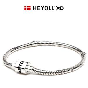 Gray fish | S925 silver snake bone bracelet male and female simple students wild girlfriend girlfriend Valentine's Day Valentine's Day gift