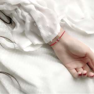 A vida da pulseira de corda vermelha 14k corda de m&atilde;o de cristal de ouro tamb&eacute;m transfer&ecirc;ncia de idade diamante enviar namorada para enviar namoradas