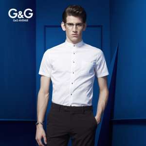 G & G Summer Men's Short Sleeve Collar Shirt Women's Shirt Free Women's Shirt