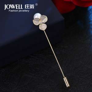 Korean version of jewelry fashion flowers word pin corsage sweater brooch cardigan scarf security pin