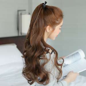 Wigs | horsetail | long hair braids | simulation hair hair tail | bundled wigs long ponytail