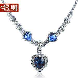 Ming Lin used Swarovski element crystal necklace | female | clavicle | accessories | short |