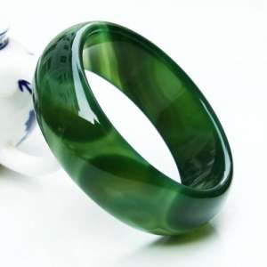 Qingyun Xuan turquoise agate bracelet female bracelet crystal bracelet chalcedony bracelet mama jade bracelet jewelry