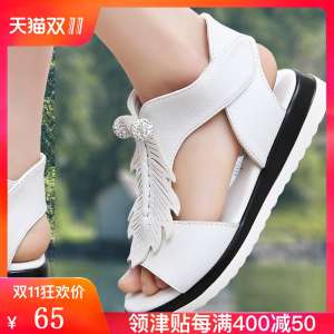Girls leather sandals children shoes summer Korean Princess shoes 2017 new children in the children's shoes shoes shoes